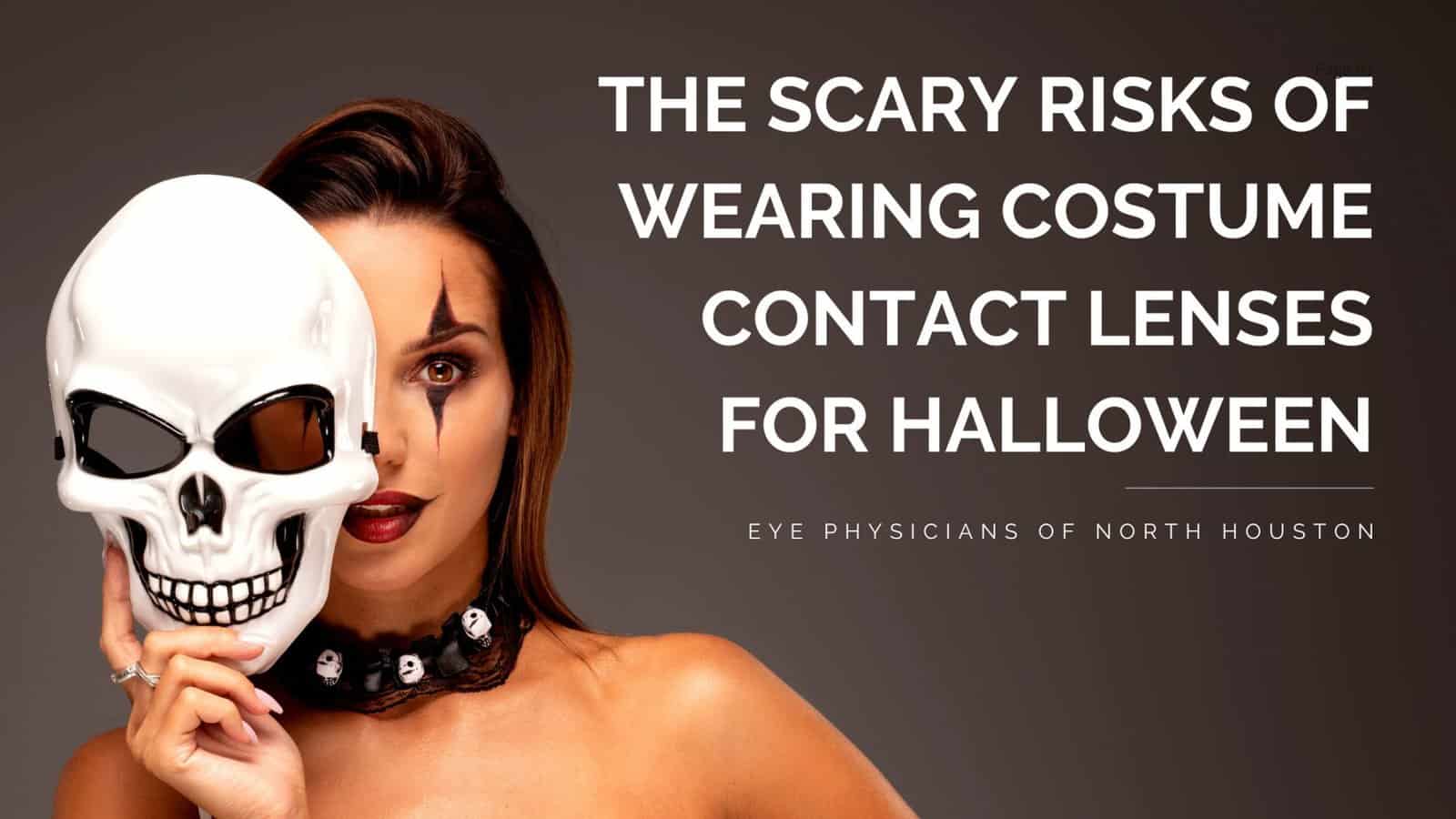The Scary Risks Of Wearing Costume Contact Lenses For Halloween Eye